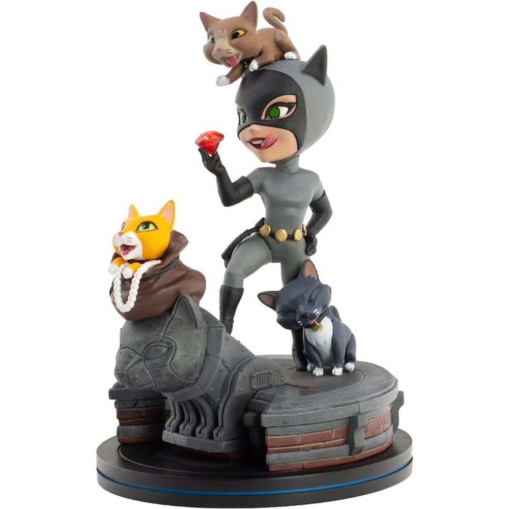 Quantum Mechanix Qmx - Batman: The Animated Series - Catwoman 5" Q-Fig Elite